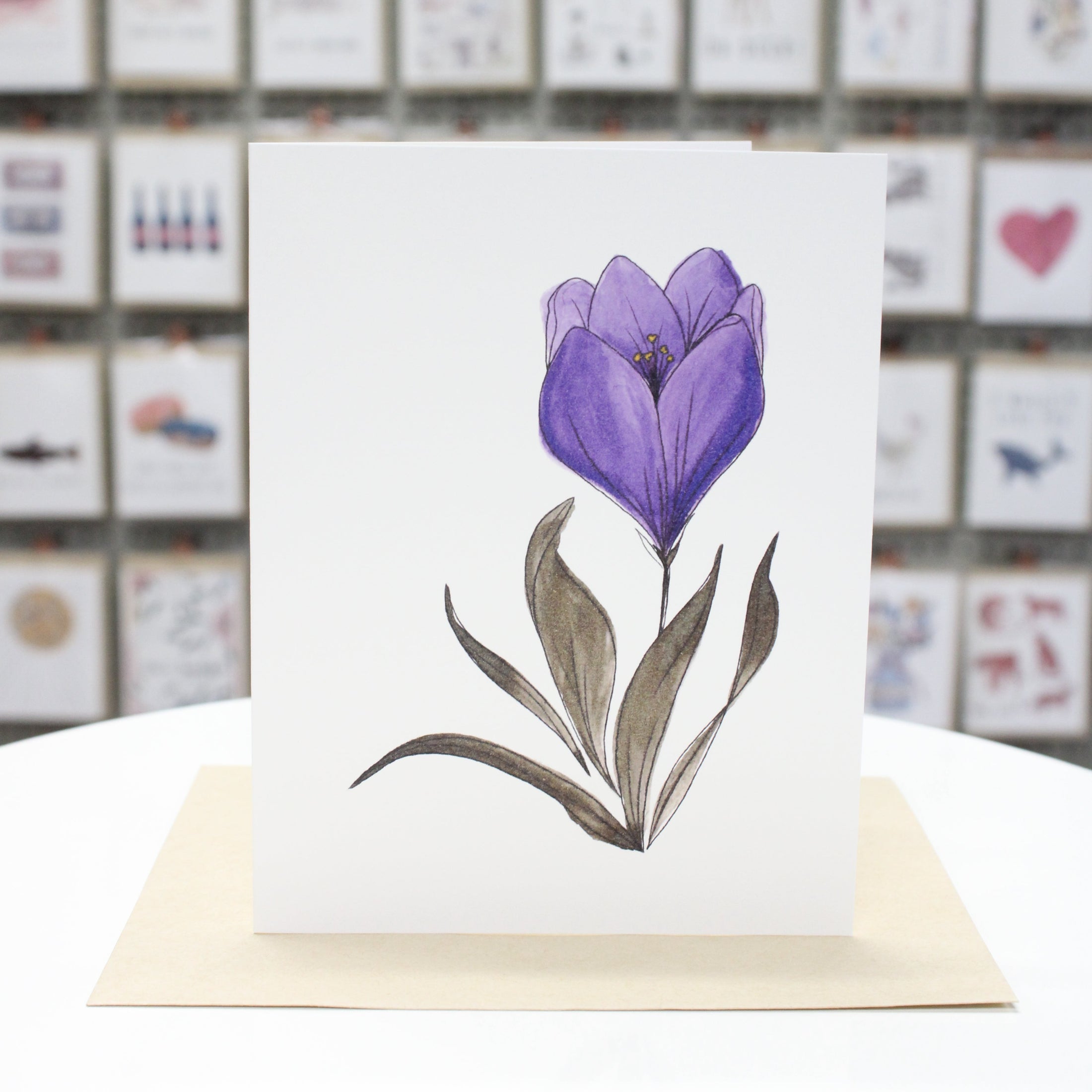 Crocus | Greeting Card