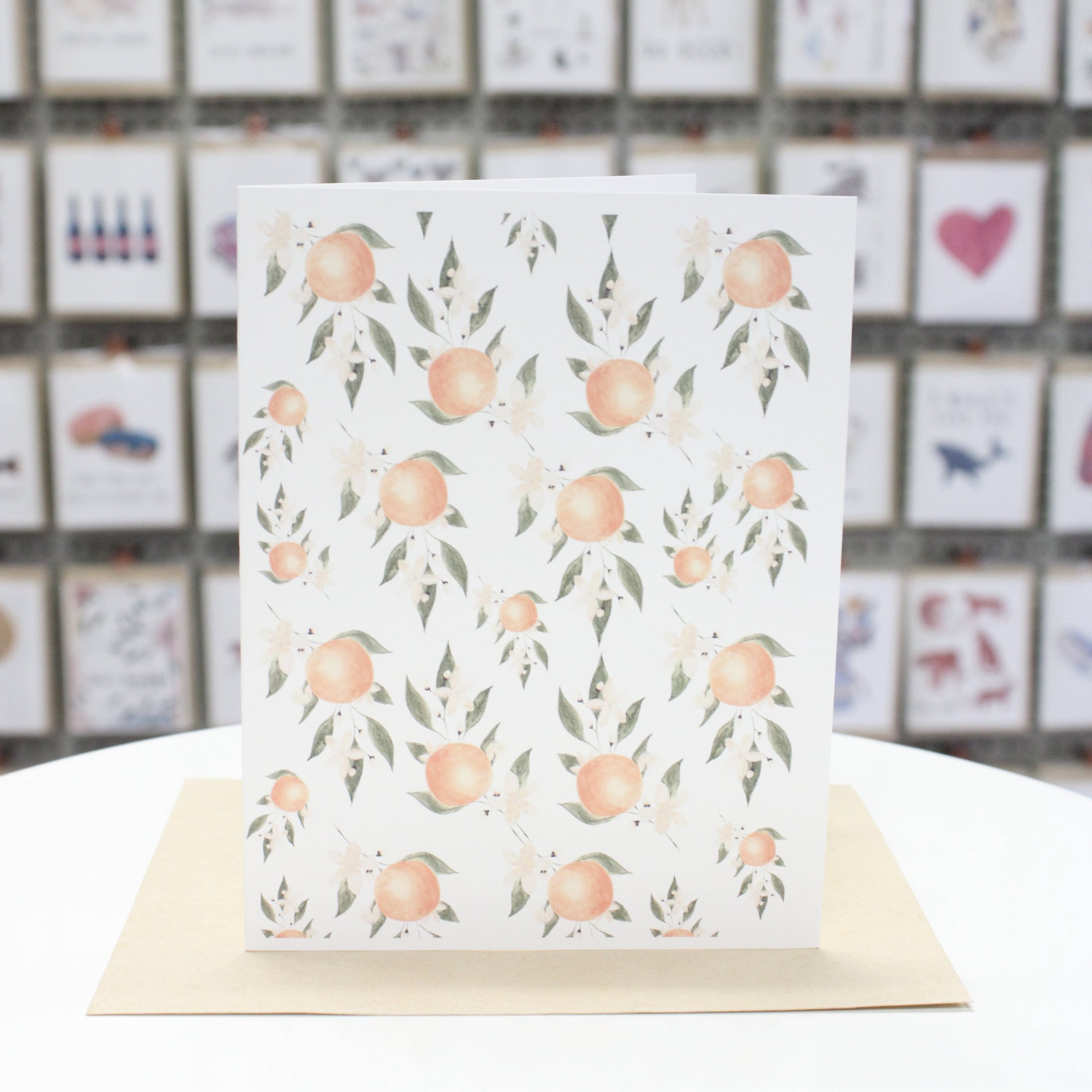 Oranges and Blossoms | Greeting Card