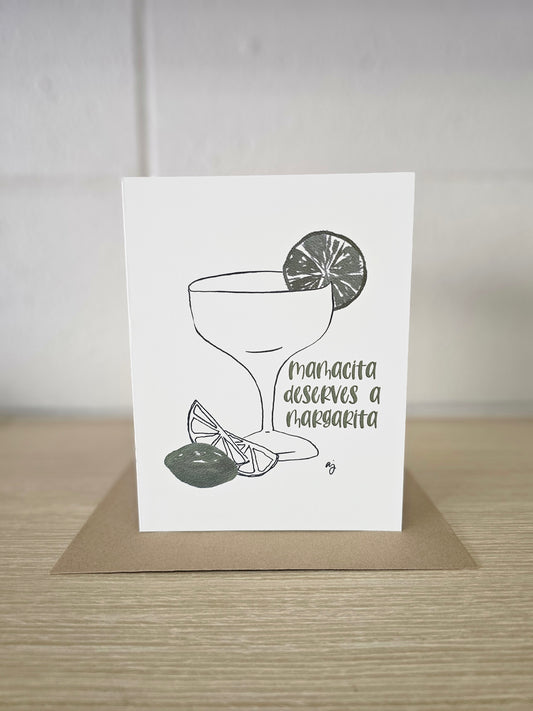 Mamacita Needs a Margarita | Greeting Card