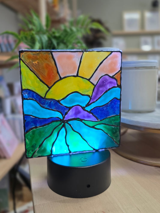 Stained Glass Art (Night Light) Workshop