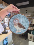 Load image into Gallery viewer, Needle Felting Art on Hoop
