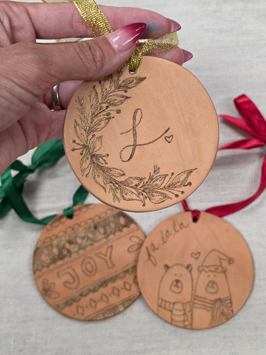Tattooing Leather Ornaments Workshop