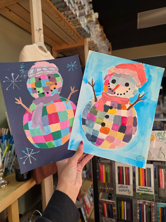 Meet and Make - Disco Snowman