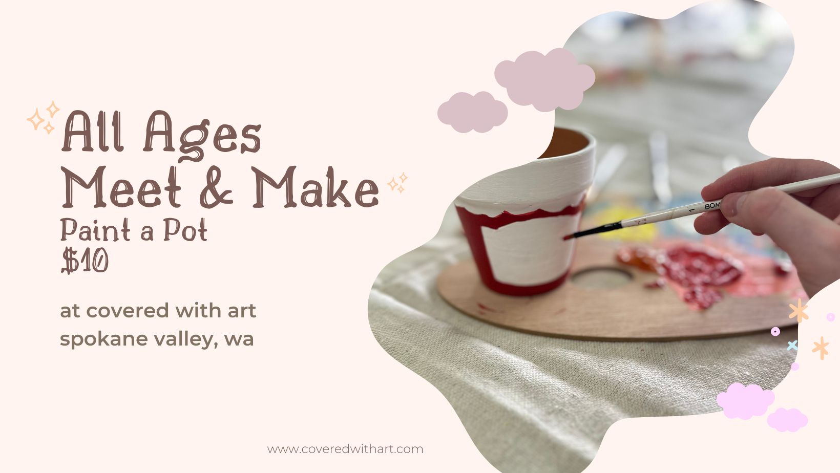 Meet and Make - Paint a Pot