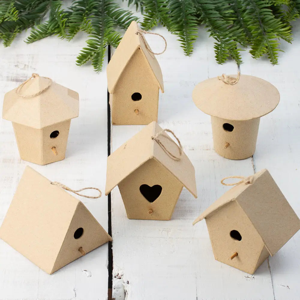 KIDS Meet and Make - Mini Paper Mache Birdhouses