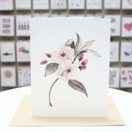 Apple Blossoms | Greeting Card