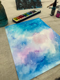 Load image into Gallery viewer, Meet and Make - Watercolor Galaxy and Trees
