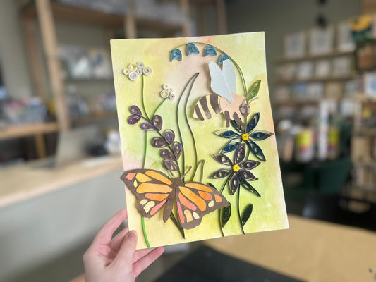Kids Two Day Camp - Paper Collage and Basic Paper Quilling