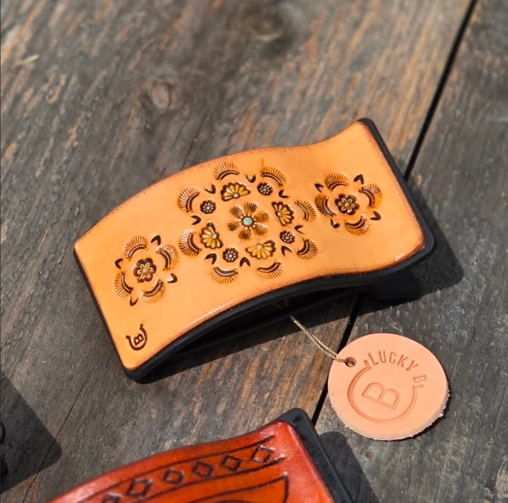 Leather Hairclip Workshop