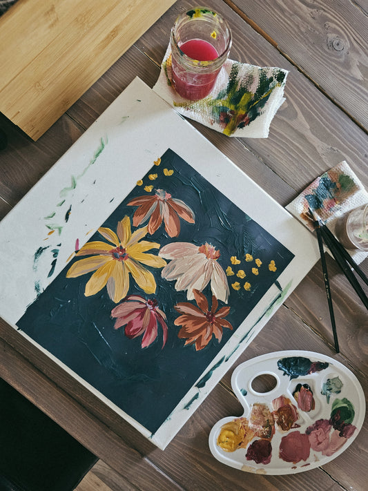 Acrylic Flowers Workshop