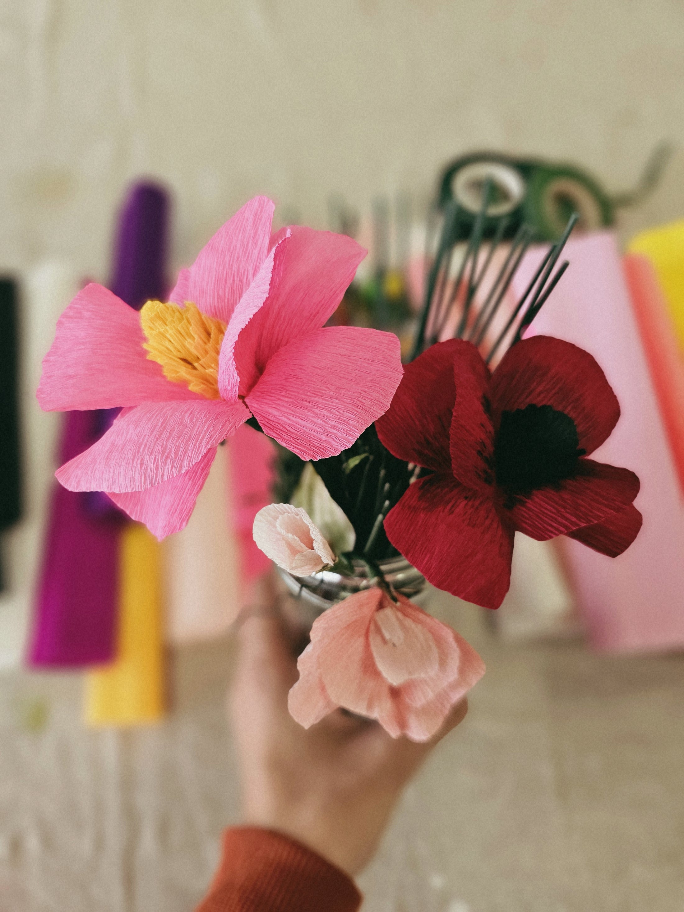 Paper Flower Making Workshop