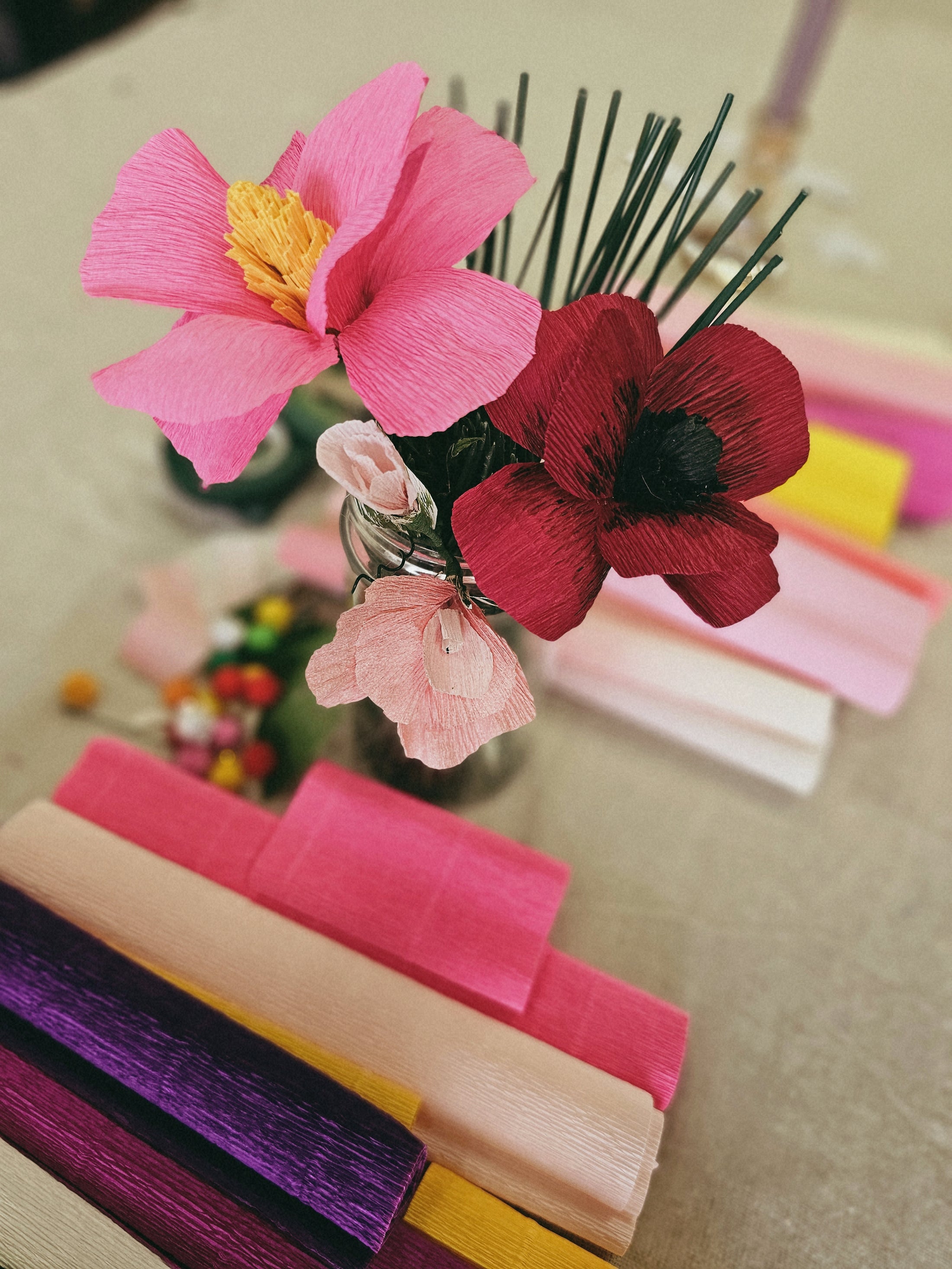 Paper Flower Making Workshop