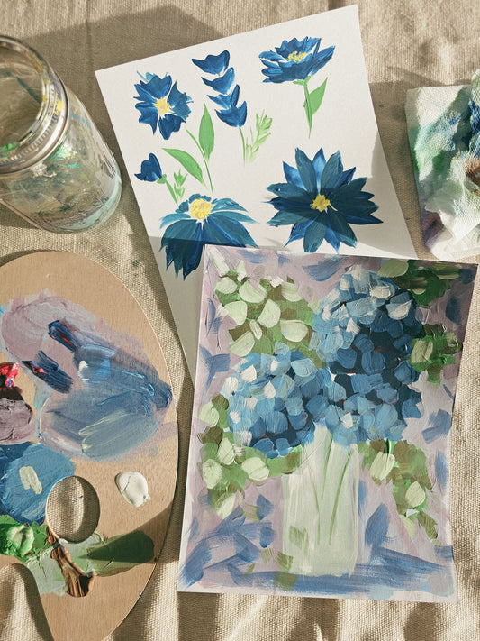 Acrylic Flowers Workshop