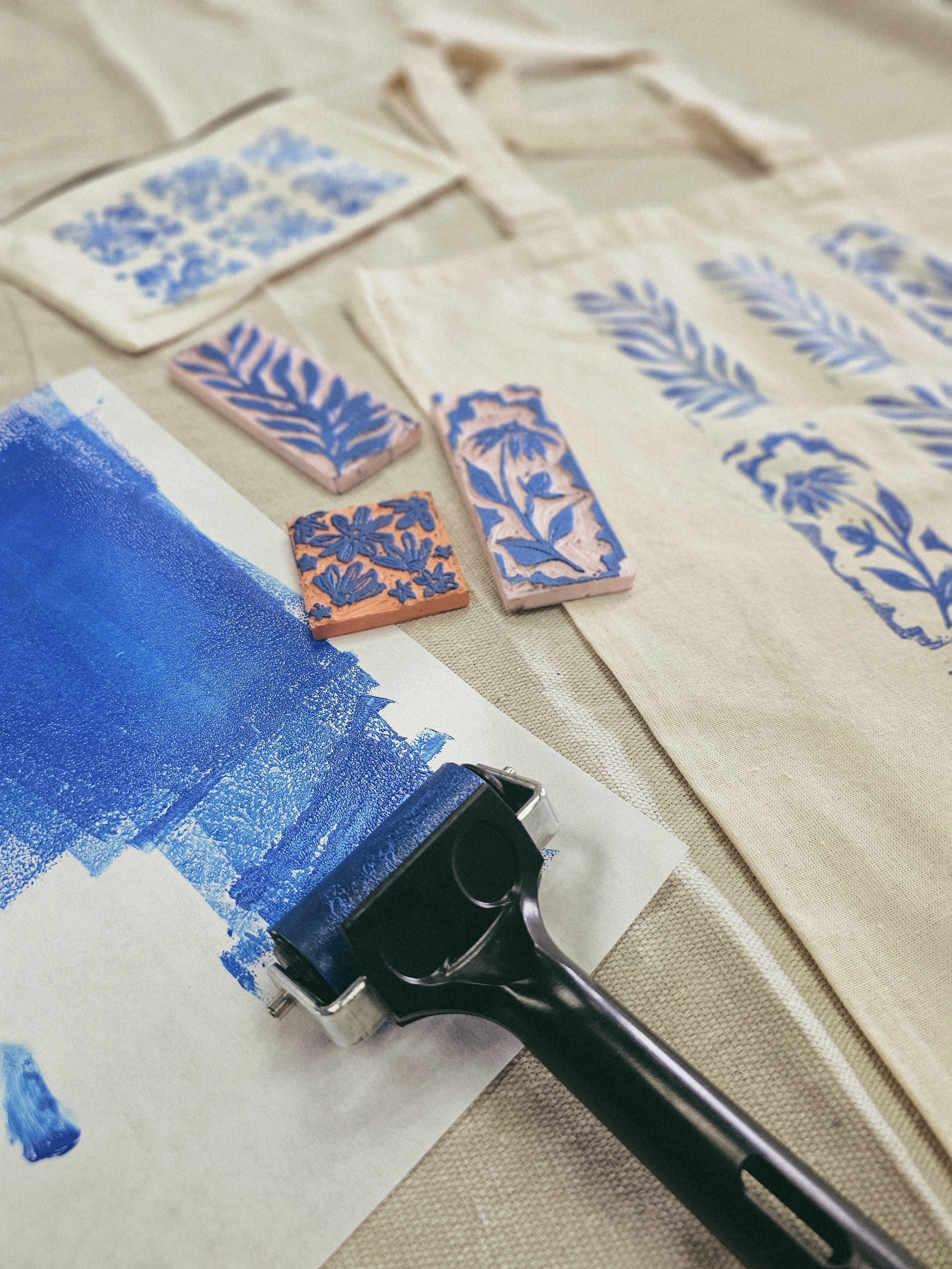 Lino Cutting Tote Bag Workshop
