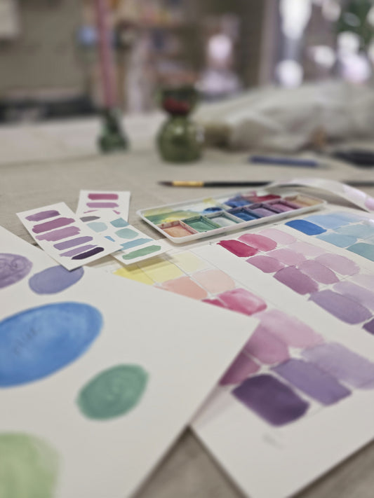 Beginners Watercolor Color Theory