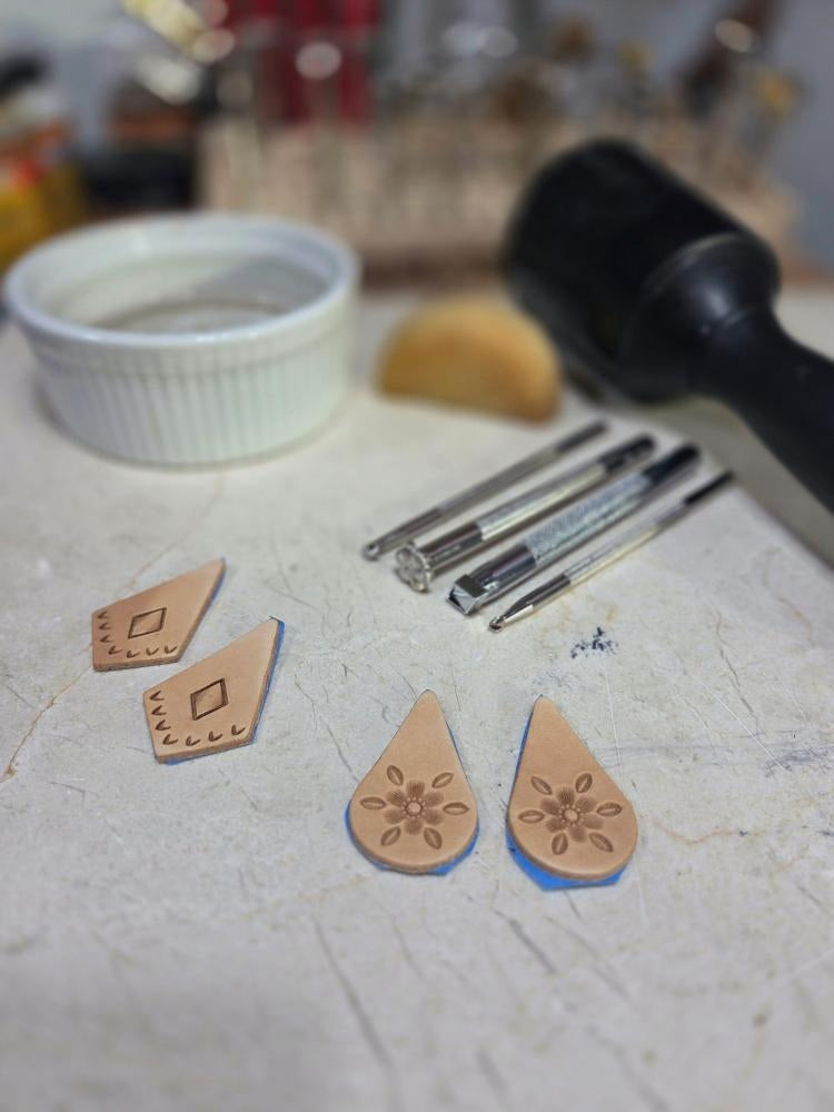 Leather Earring Workshop