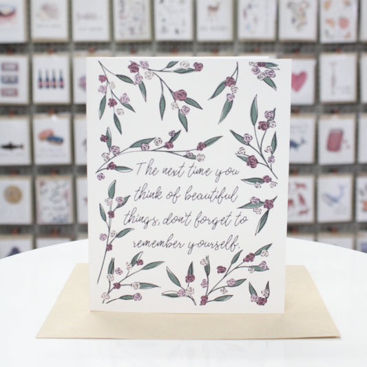 Beautiful Things | Greeting Card