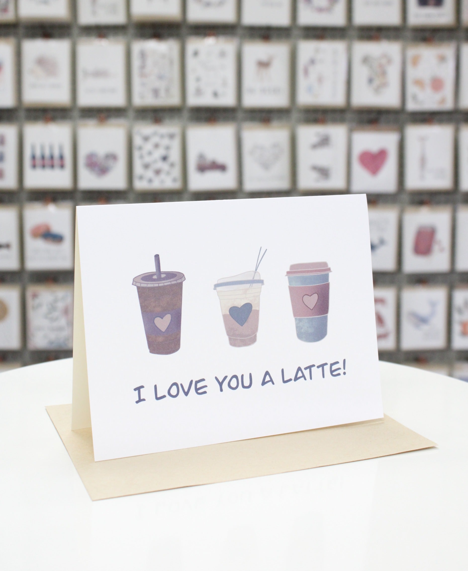 Love you a Latte Card image 0