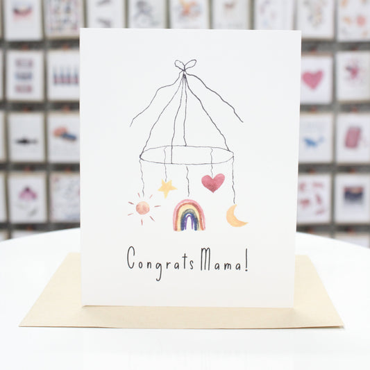 Congrats Mama | Greeting Card