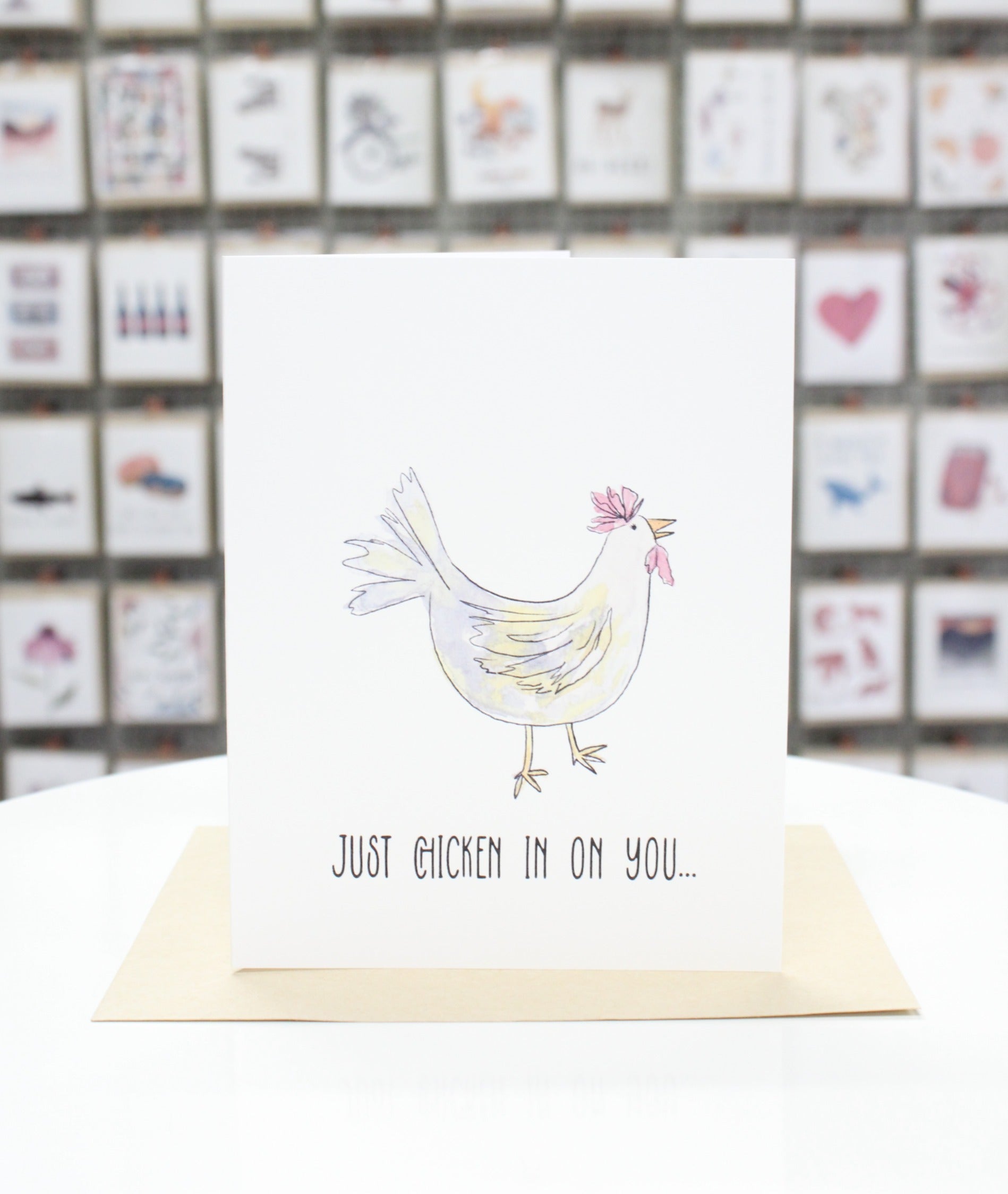 Chicken In On You Card image 0
