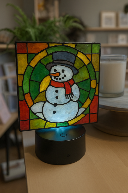Stained Glass Art (Night Light) Workshop