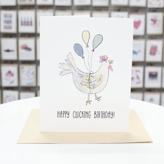 Happy Clucking Birthday | Greeting Card