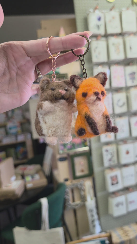 Meet and Make - Needle Felting Keychains