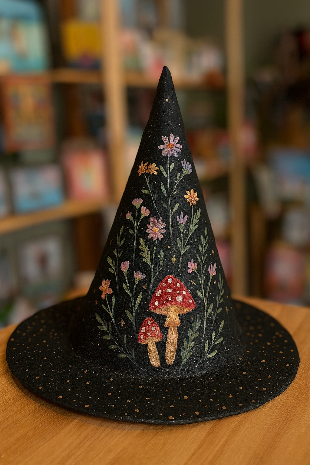 Meet and Make - Paint a Paper Mache Witch Hat